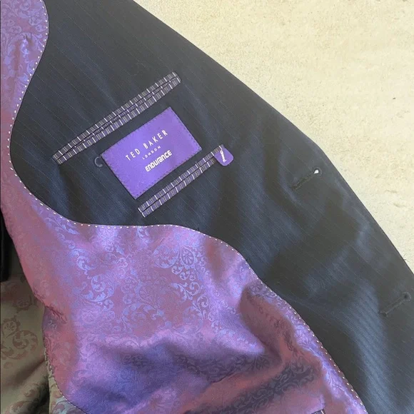 Ted Baker London Dark Navy Suit